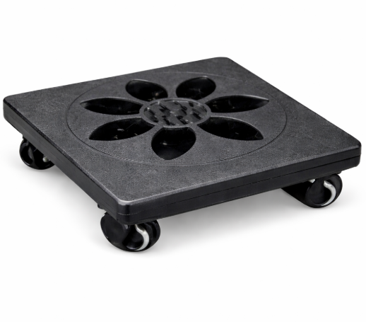 Base Soporte Cuadrada con Ruedas