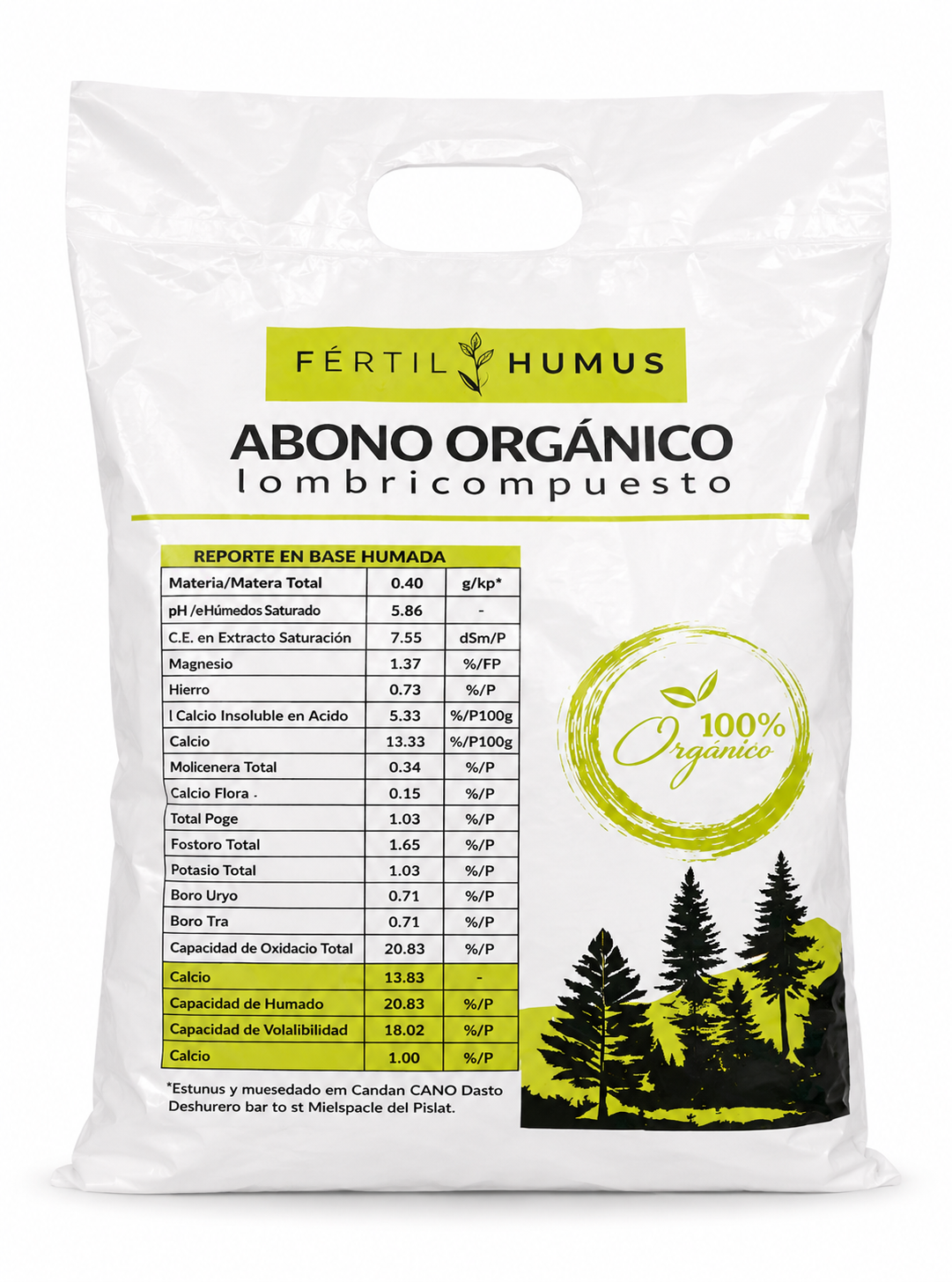 Fértil Humus – Abono Orgánico 2 Kg