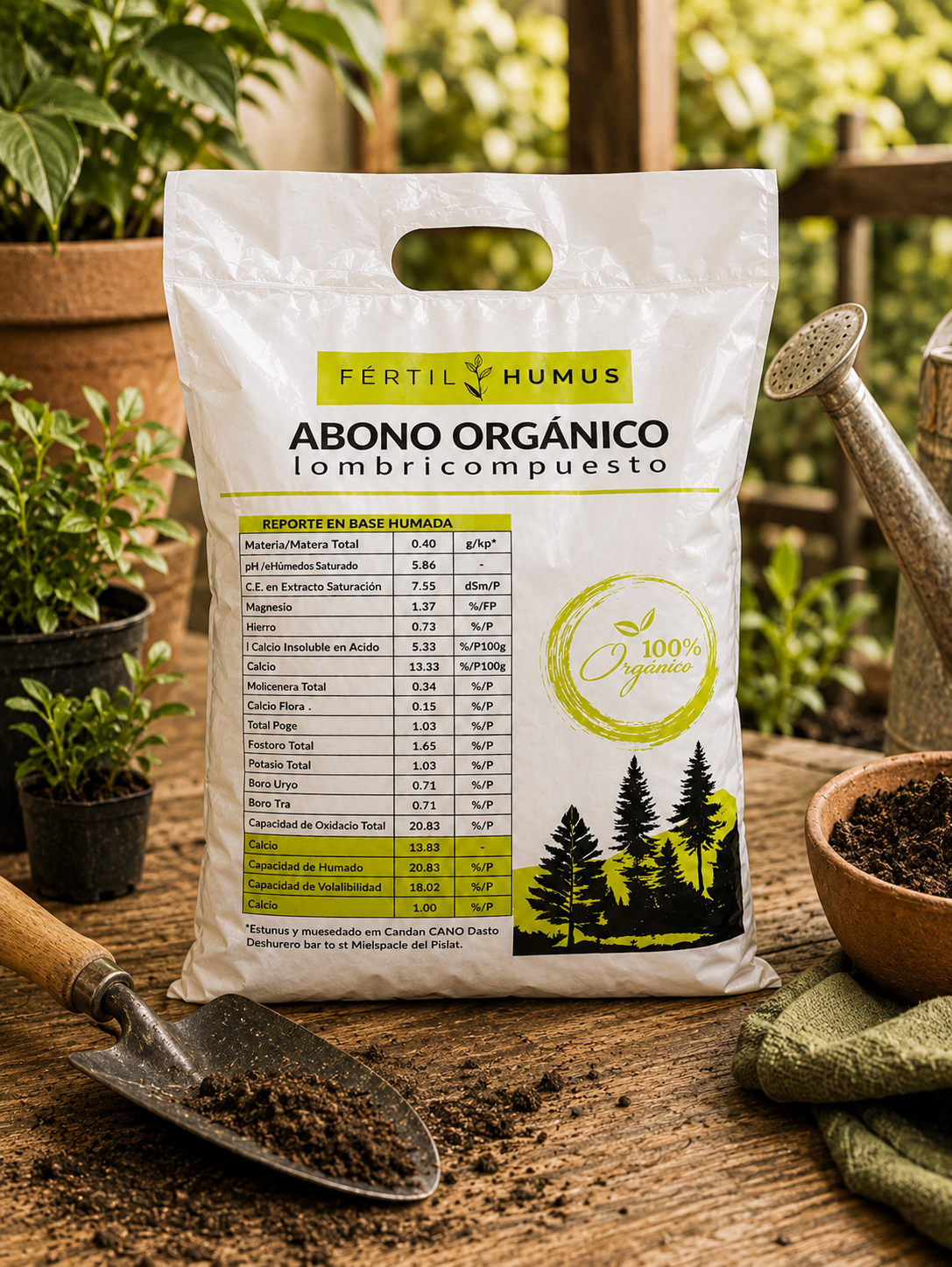 Fértil Humus – Abono Orgánico 2 Kg